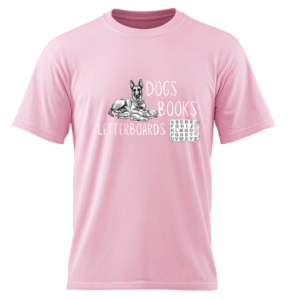 Dogs, Books, Letterboards - Belgian Malinois Tshirt
